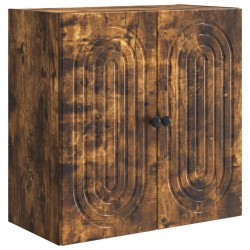 Armoire Murale Chêne fumé 59 x 31 x 60 cm Bois d'ingénierie 631712631712