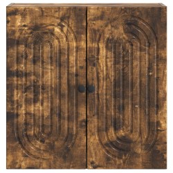 Armoire Murale Chêne fumé 59 x 31 x 60 cm Bois d'ingénierie 631712631712