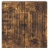 Armoire Murale Chêne fumé 59 x 31 x 60 cm Bois d'ingénierie 631712631712