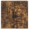 Armoire Murale Chêne fumé 59 x 31 x 60 cm Bois d'ingénierie 631714631714