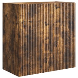Armoire Murale Chêne fumé 59 x 31 x 60 cm Bois d'ingénierie 631715631715