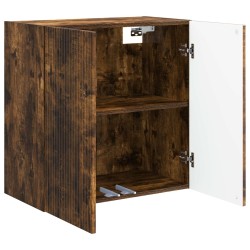 Armoire Murale Chêne fumé 59 x 31 x 60 cm Bois d'ingénierie 631715631715