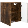 Armoire Murale Chêne fumé 59 x 31 x 60 cm Bois d'ingénierie 631715631715
