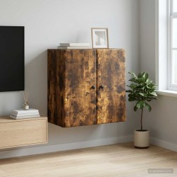 Armoire Murale Chêne fumé 59 x 31 x 60 cm Bois d'ingénierie 631717631717