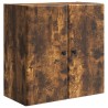 Armoire Murale Chêne fumé 59 x 31 x 60 cm Bois d'ingénierie 631717631717