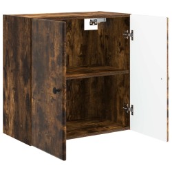 Armoire Murale Chêne fumé 59 x 31 x 60 cm Bois d'ingénierie 631717631717