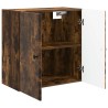 Armoire Murale Chêne fumé 59 x 31 x 60 cm Bois d'ingénierie 631717631717