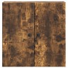 Armoire Murale Chêne fumé 59 x 31 x 60 cm Bois d'ingénierie 631717631717