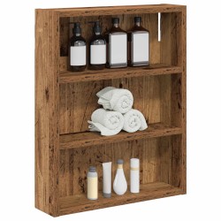 Armoire murale de salle de bain Bois ancien 40 x 10 x 50 cm 631723631723