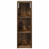 Armoire murale de salle de bain Chêne Fumé 20 x 16 x 62,5 cm 631725631725