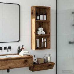 Armoire murale de salle de bain Bois ancien 30 x 14 x 70 cm 631730631730