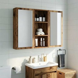 Armoire murale de salle de bain Bois ancien 30 x 14 x 70 cm 631730631730
