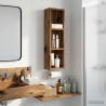 Armoire murale de salle de bain Bois ancien 20 x 14 x 70 cm 631731631731