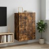 Armoire Murale Chêne fumé 66 x 34,5 x 92 cm Bois d'ingénierie 631739631739
