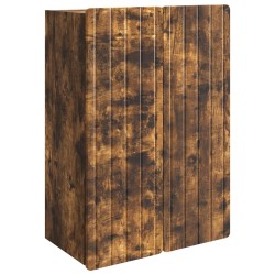 Armoire Murale Chêne fumé 66 x 34,5 x 92 cm Bois d'ingénierie 631739631739