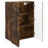 Armoire Murale Chêne fumé 66 x 34,5 x 92 cm Bois d'ingénierie 631739631739