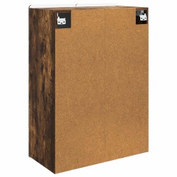 Armoire Murale Chêne fumé 66 x 34,5 x 92 cm Bois d'ingénierie 631739631739