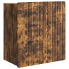 Armoire Murale Chêne fumé 59 x 31 x 64 cm Bois d'ingénierie 631742631742