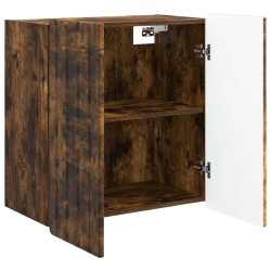 Armoire Murale Chêne fumé 59 x 31 x 64 cm Bois d'ingénierie 631742631742