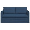 Canapé Bleu 156 x 82 x 85 cm tissu 631744631744