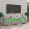 Meubles TV avec lumières LED 2 pcs Sonoma gris 75x35x40 cm 631747631747