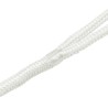 Corde de bateau 9 m 2 Blanc Polyester 631749631749