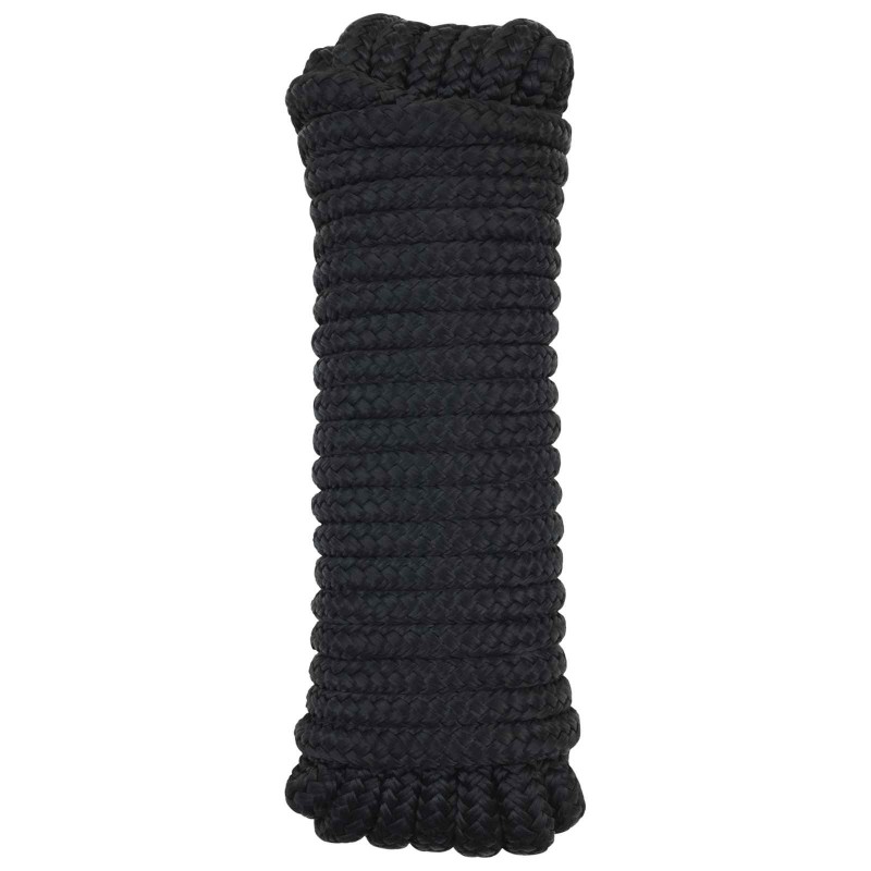 Corde de bateau 6 m 1.2 Noir Polyester 631753631753