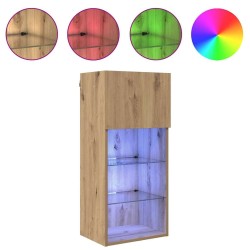 Meuble TV mural 40,5 x 30 x 90 cm Chêne artisanal 631754631754