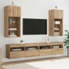 Meuble TV mural 40,5 x 30 x 90 cm Chêne artisanal 631754631754