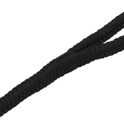 Corde de bateau 9 m 2 Noir Polyester 631756631756