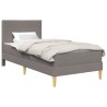 Cadre de lit Taupe 100 x 200 cm Polyester 631762631762
