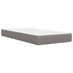 Cadre de lit Taupe 100 x 200 cm Polyester 631762631762