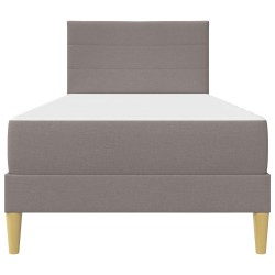Cadre de lit Taupe 100 x 200 cm Polyester 631762631762