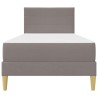 Cadre de lit Taupe 100 x 200 cm Polyester 631762631762