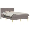 Cadre de lit Taupe 120 x 200 cm Polyester 631764631764