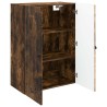 Armoire Murale Chêne fumé 66 x 34,5 x 90 cm Bois d'ingénierie 631768631768