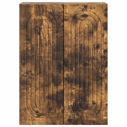Armoire Murale Chêne fumé 66 x 34,5 x 90 cm Bois d'ingénierie 631768631768