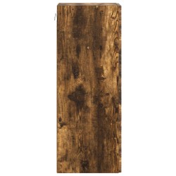 Armoire Murale Chêne fumé 66 x 34,5 x 90 cm Bois d'ingénierie 631768631768