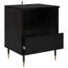 Cabinet de chevet Chêne noir 40 x 35 x 50 cm Bois d'ingénierie 631771631771
