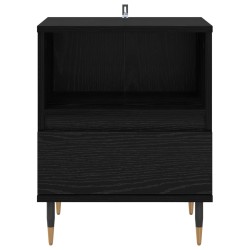Cabinet de chevet Chêne noir 40 x 35 x 50 cm Bois d'ingénierie 631771631771
