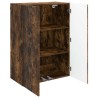 Armoire Murale Chêne fumé 66 x 34,5 x 90 cm Bois d'ingénierie 631772631772