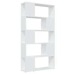 Bibliothèque/Séparateur de pièce Blanc 80x24x155 cm 631773631773