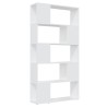 Bibliothèque/Séparateur de pièce Blanc 80x24x155 cm 631773631773