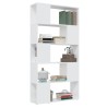 Bibliothèque/Séparateur de pièce Blanc 80x24x155 cm 631773631773