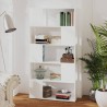 Bibliothèque/Séparateur de pièce Blanc 80x24x155 cm 631773631773