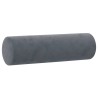 Canapé 3 places avec oreillers gris foncé 180 cm velours 631776631776