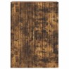 Armoire Murale Chêne fumé 66 x 34,5 x 90 cm Bois d'ingénierie 631777631777