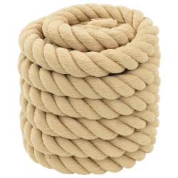 Corde de bateau 5 m 4 Naturel PP 631781631781
