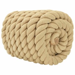 Corde de bateau 5 m 4 Naturel PP 631781631781
