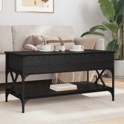 Table basse Chêne noir 100 x 50 x 50 cm Bois d'ingénierie 631785631785